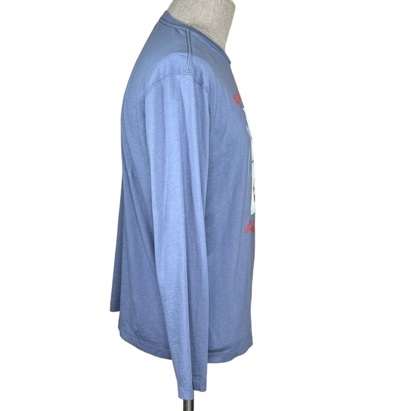 Cremieux Premium Denim “Wild Aces” Card Shark Long Sleeve T-Shirt Large EUC - Picture 4 of 8